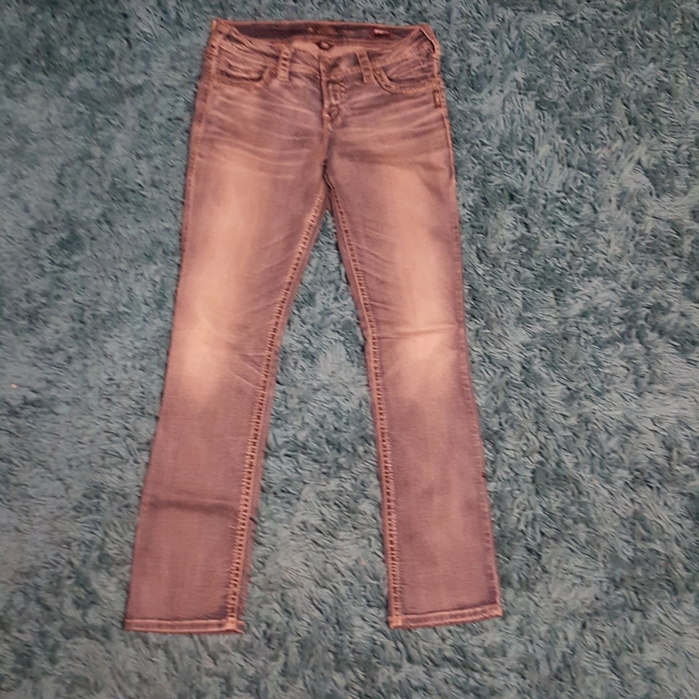 Silver jeans